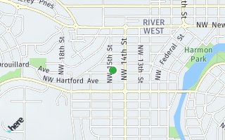 Map of 908 NW 15th Street, Bend, OR 97703, USA
