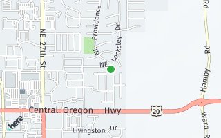 Map of 895 NE Providence Drive, Bend, OR 97701, USA