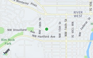 Map of 1067 NW Stannium Rd, Bend, OR 97703, USA
