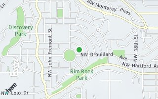 Map of 2555 NW Crossing Dr., Bend, OR 97703, USA