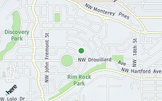 Map of 2535 NW Crossing Dr, Bend, OR 97701, USA