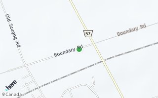 Map of 2276 Boundary Road, Burketon, ON L0B 1B0, Canada