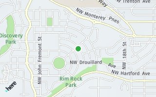 Map of 2499 NW Crossing Drive, Bend, OR 97703, USA