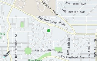 Map of 2412 NW Crossing Dr/, Bend, OR 97703, USA