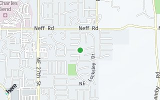 Map of 1300 NE Providence Dr, Bend, OR 97701, USA