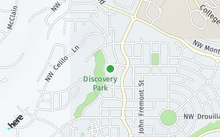 Map of 1392 NW Discovery Park Dr, Bend, OR 97703, USA