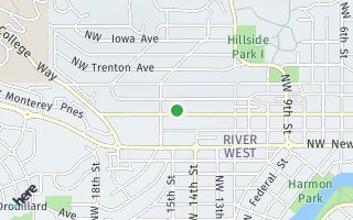 Map of 1472 NW Portland Ave, Bend, OR 97701, USA