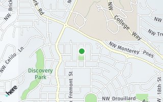 Map of 2584 NW Pompy Place, Bend, OR 97703, USA