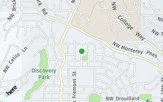 Map of 1638 NW Lewis St, Bend, OR 97703, USA
