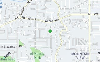 Map of 2627 NE Moonlight Dr, Bend, OR 97701, USA