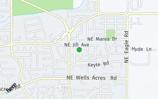 Map of 3185 NE Coho Street, Bend, OR 97701, USA