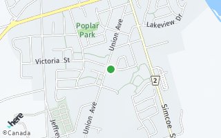 Map of 8 Earl S. Cuddie Blvd, Port Perry, ON L9L 1T4, Canada
