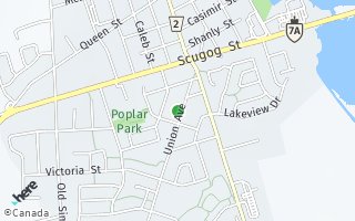 Map of 94 Union Ave, Port Perry, ON L9L1E6, Canada