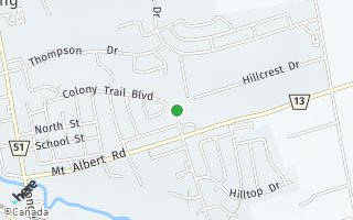 Map of 27 Colony Trail Blvd, East Gwillimbury, ON L9N 1C6, Canada
