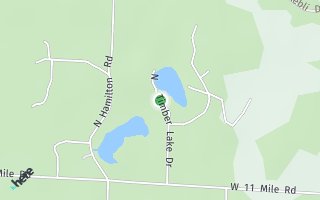 Map of 11267 N. Timber Lake Drive, Irons, MI 49644, USA