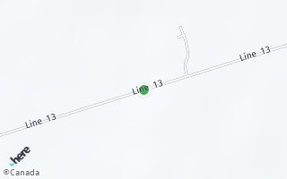 Map of 2824 Line 13, Bradford West Gwillimbury, ON L3Z 2A5, Canada