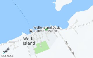 Map of 1277 HIGHWAY 96, WOLFE ISLAND, ON K0H 2Y0, Canada