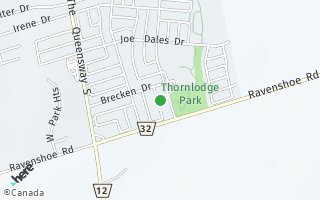 Map of 55 Silverstone Cres, Georgina, ON L4P4A4, Canada