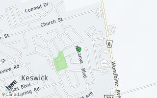 Map of 125 Natanya Blvd, Georgina, ON L4P3P9, Canada