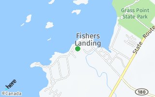 Map of 0 Boat ramp St, Fishers Landing, NY 13641, USA