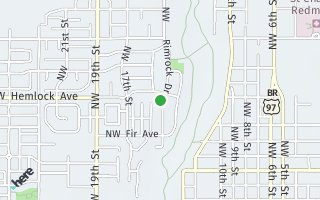 Map of 801 NW Rimrock Drive, Redmond, OR 97756, USA