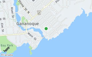 Map of 124 ARTHUR STREET, GANANOQUE, ON K7G 1A9, Canada