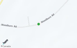 Map of 2204 Woodburn Road, Kingston, ON K0H 1Y0, Canada