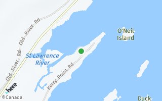 Map of 64 KERRY POINT ROAD, ROCKPORT, ON K0E 1R0, Canada