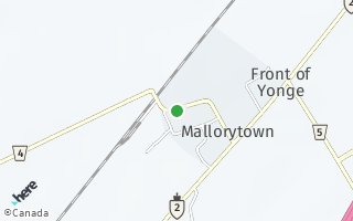 Map of 46 Quabbin Road, Mallorytown, ON, Canada