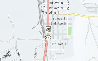 Map of 517 3rd Ave South, Greybull, WY 82426, USA