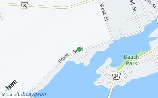 Map of 251 Front St W, Kawartha Lakes, ON K0M 1A0, Canada