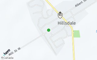 Map of 30 Mill St W, Hillsdale, ON L0L 1V0, Canada