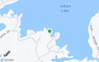 Map of 211 Indian Lake Road, Rideau Lakes, ON K0E 1G0, Canada