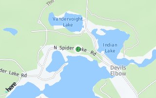 Map of 4440 N Spider Lake Rd, Traverse City, MI 49696, USA