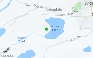 Map of 1053 WOODCOCK ROAD, ARDEN, ON K0H 1B0, Canada