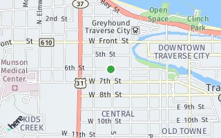 Map of 512 Sixth St, Traverse City, MI 49684, USA