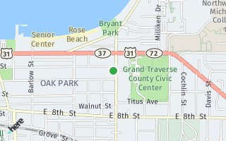 Map of 208 S Garfield, Traverse City, MI 49686, USA