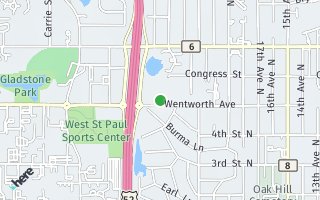 Map of 2324 Wentworth Avenue, South St. Paul, MN 55075, USA