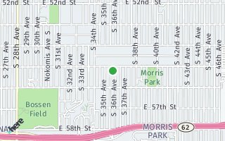 Map of 5508 36th Avenue S, Minneapolislis, MN 55407, USA