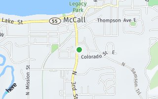 Map of 607 N 3rd St, McCall, ID 83638, USA