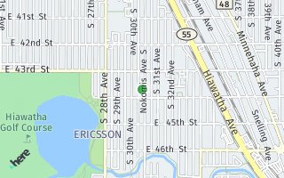 Map of 4340 Nokomis Avenue S, Minneapolis, MN 55406, USA