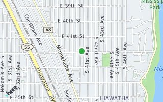 Map of 4157 40th Avenue S, Minneapolis, MN 55406, USA