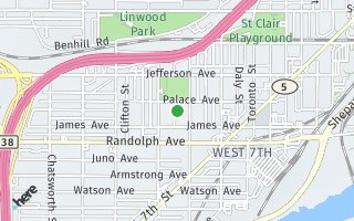 Map of 420 Vance Street, St. Paul, MN 55102, USA