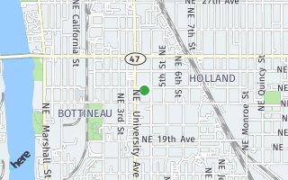 Map of 344 23rd Ave NE, Minneapolis, MN 55418, USA