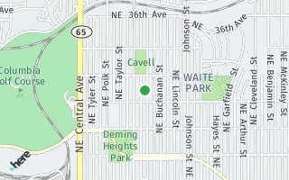 Map of 3326 Pierce Street NE, Minneapolis, MN 55418, USA