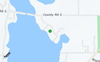 Map of 7657 Elm Point Road, Baileys Harbor, WI 54202, USA
