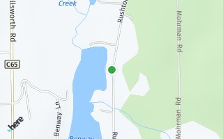 Map of 5227 Rushton Rd, Central Lake, MI 49622, USA
