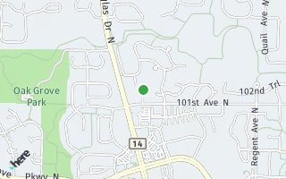 Map of 10118 Yates Ave N, Brooklyn Park, MN 55443, USA
