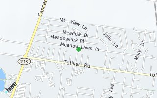 Map of 1032 MeadowLawn Pl, Molalla, OR 97038, USA