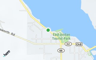 Map of 311 N. Lake Street, East Jordan, MI 49727, USA
